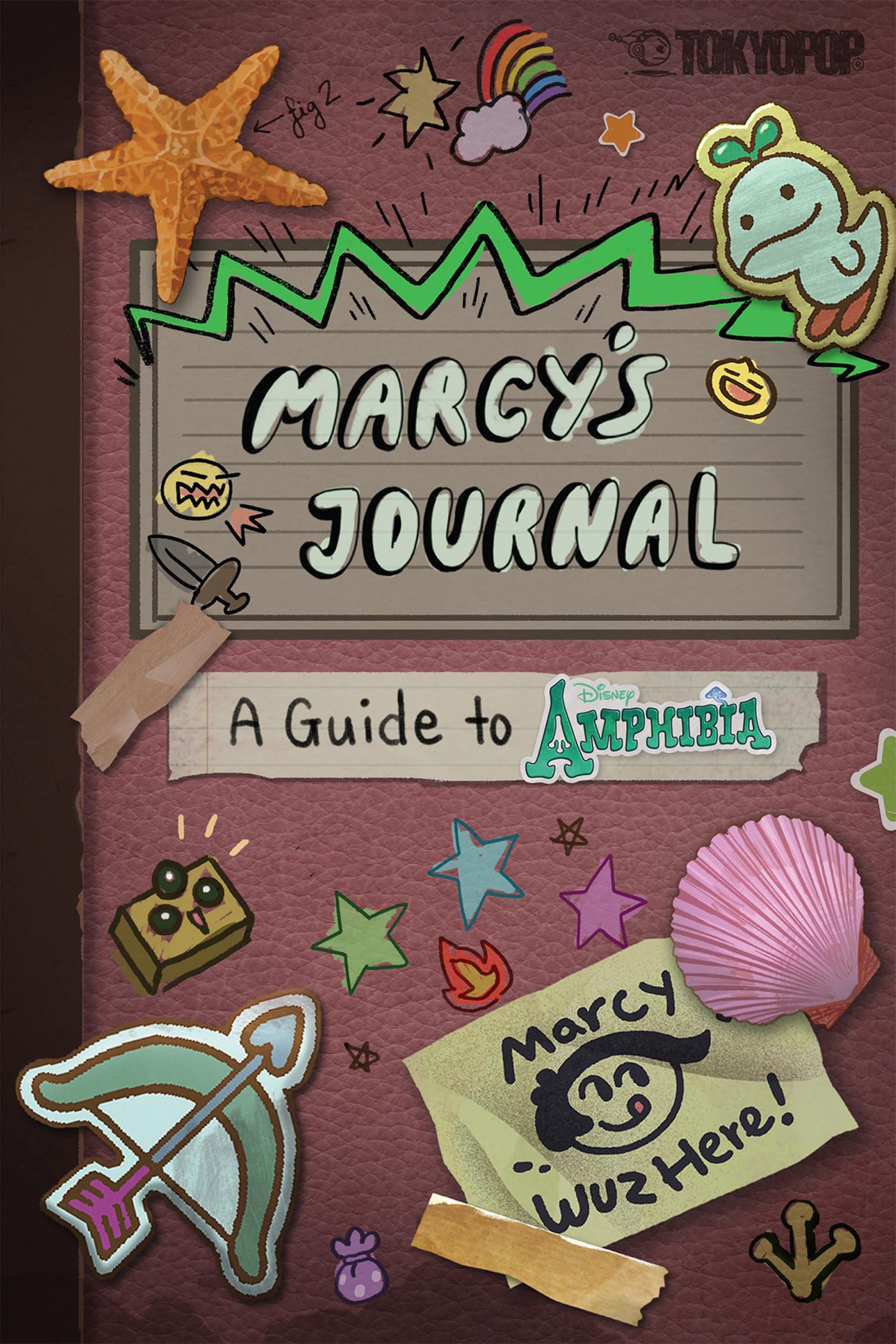 Disney Manga: Marcy's Journal - A Guide to Amphibia (Hardcover Edition) Manga