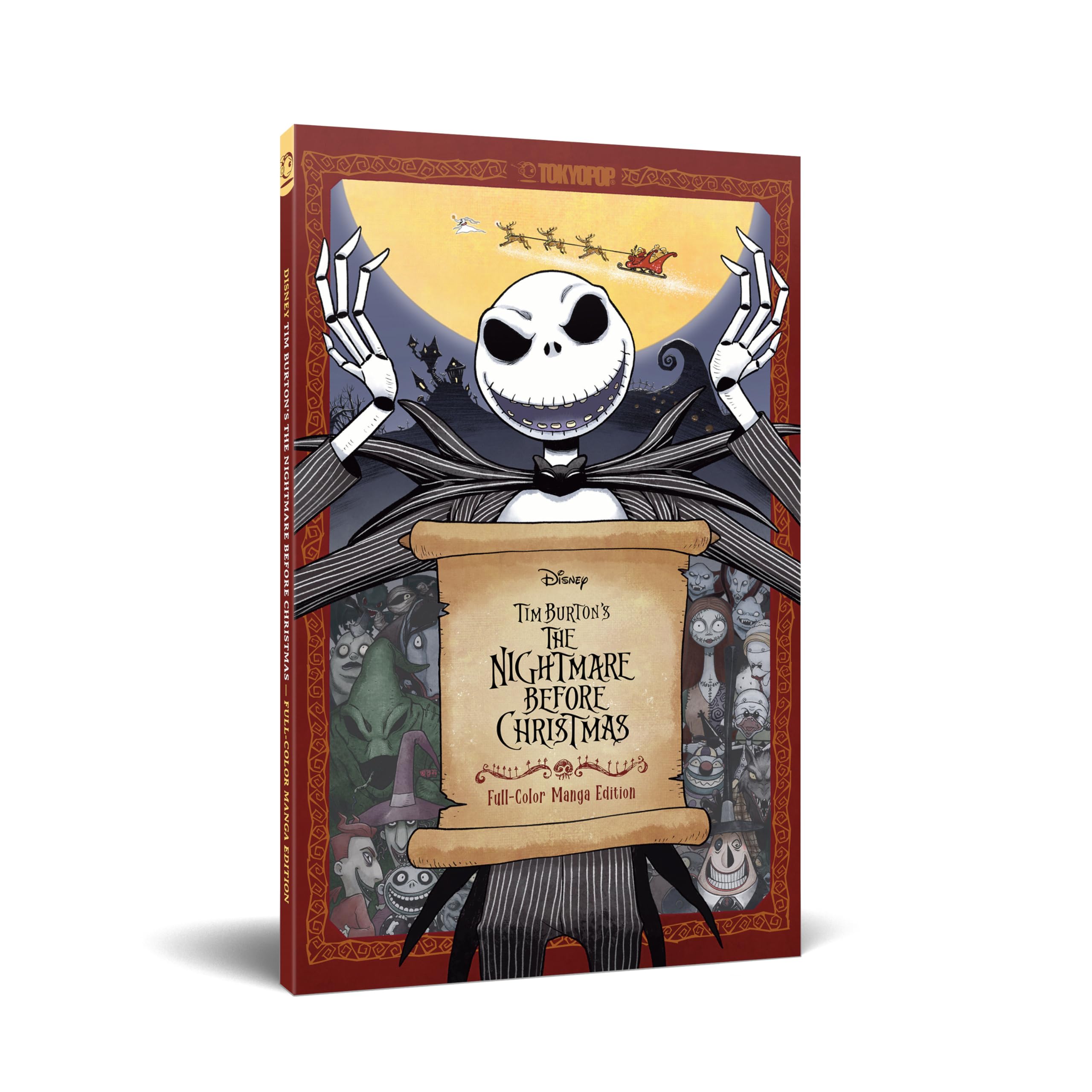 Disney Manga: Tim Burton's the Nightmare Before Christmas (Full-Color Manga Edition) Manga