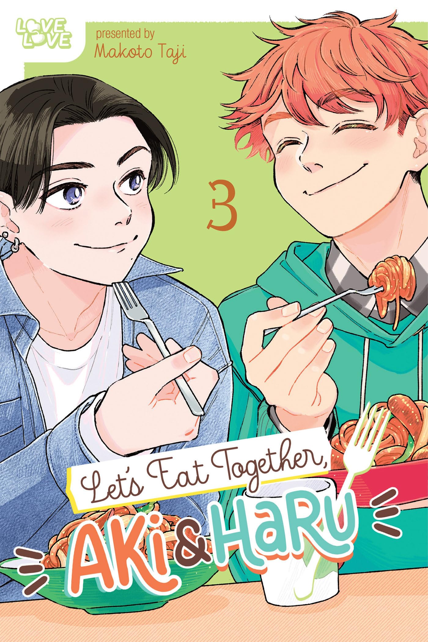 Let's Eat Together, Aki and Haru, Volume 3 Manga