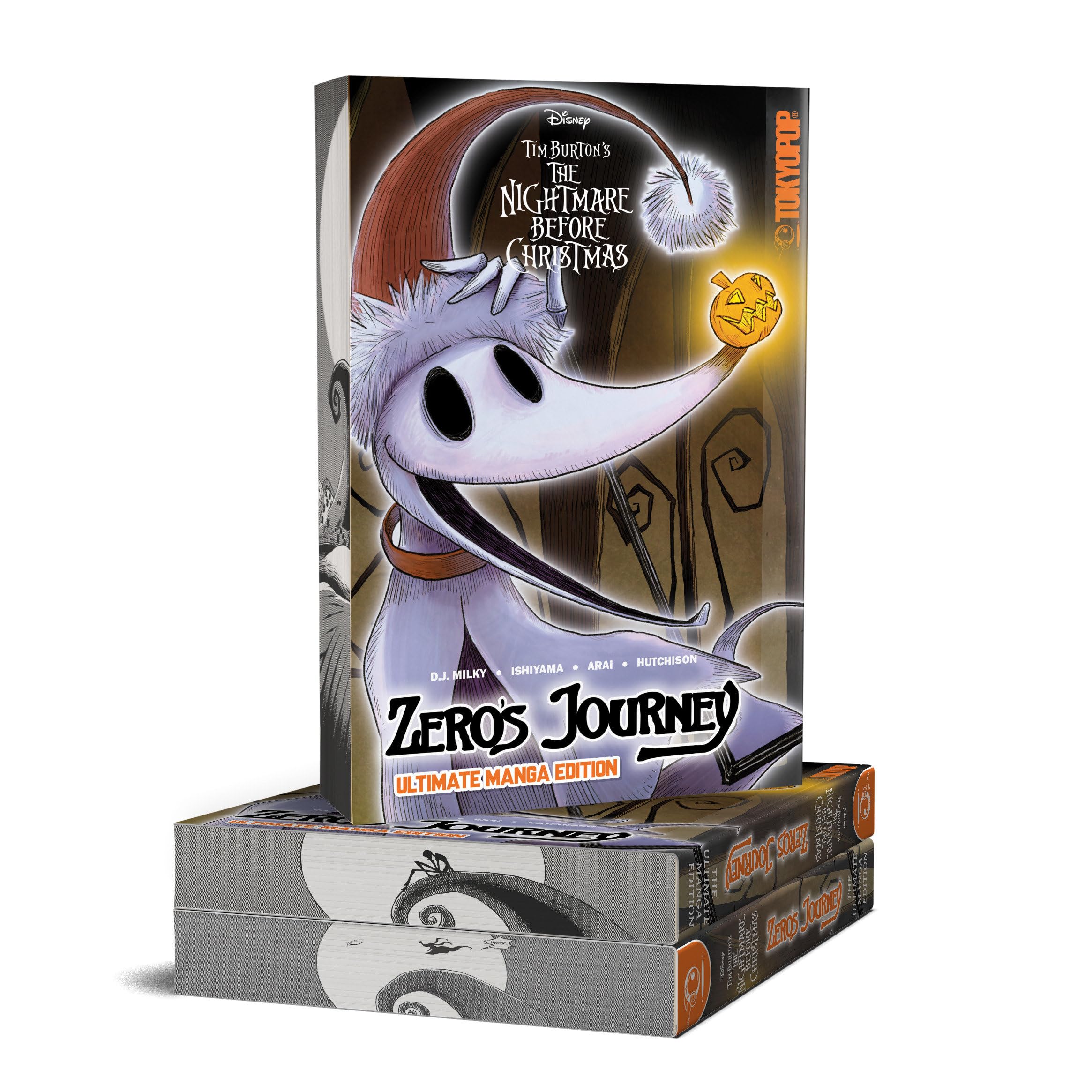 The Nightmare Before Christmas: Zero's Journey; Ultimate Manga Edition with Sprayed Edges Manga