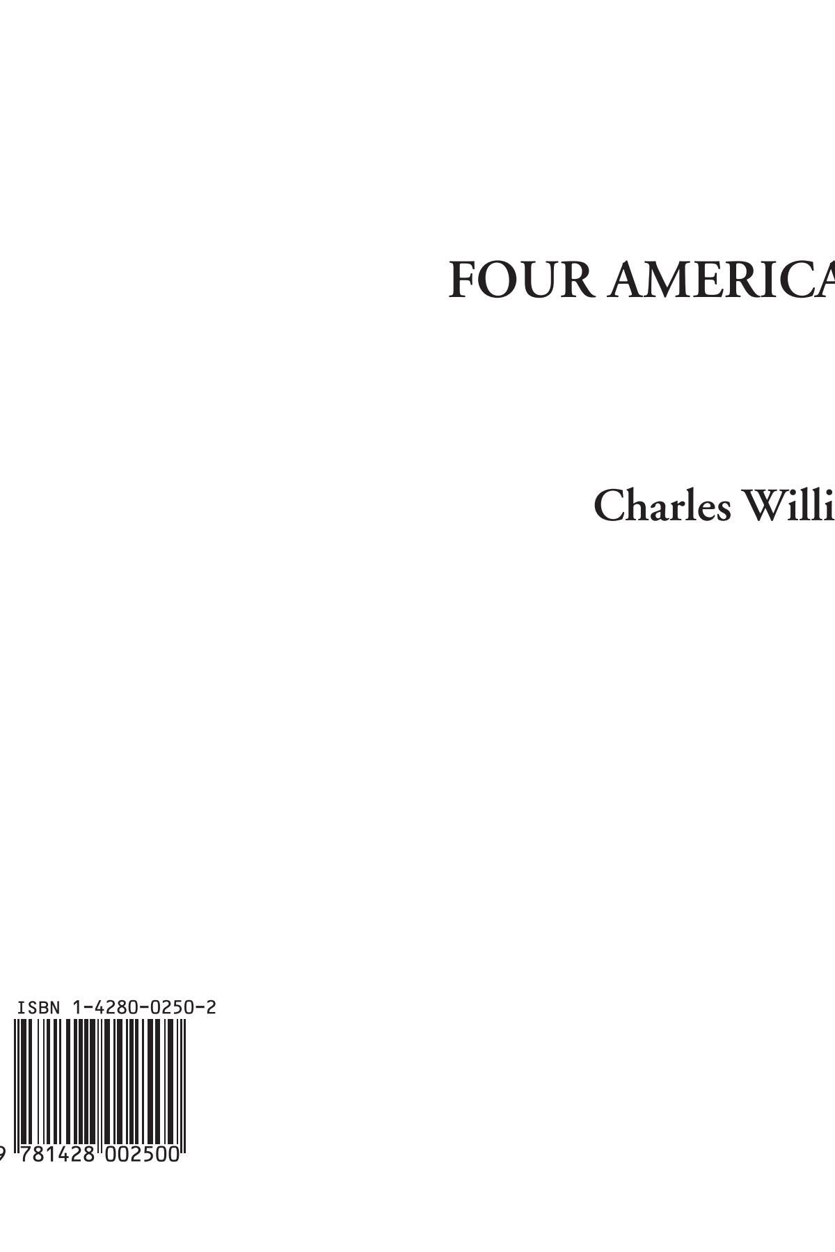 Product Image: Four American Leaders