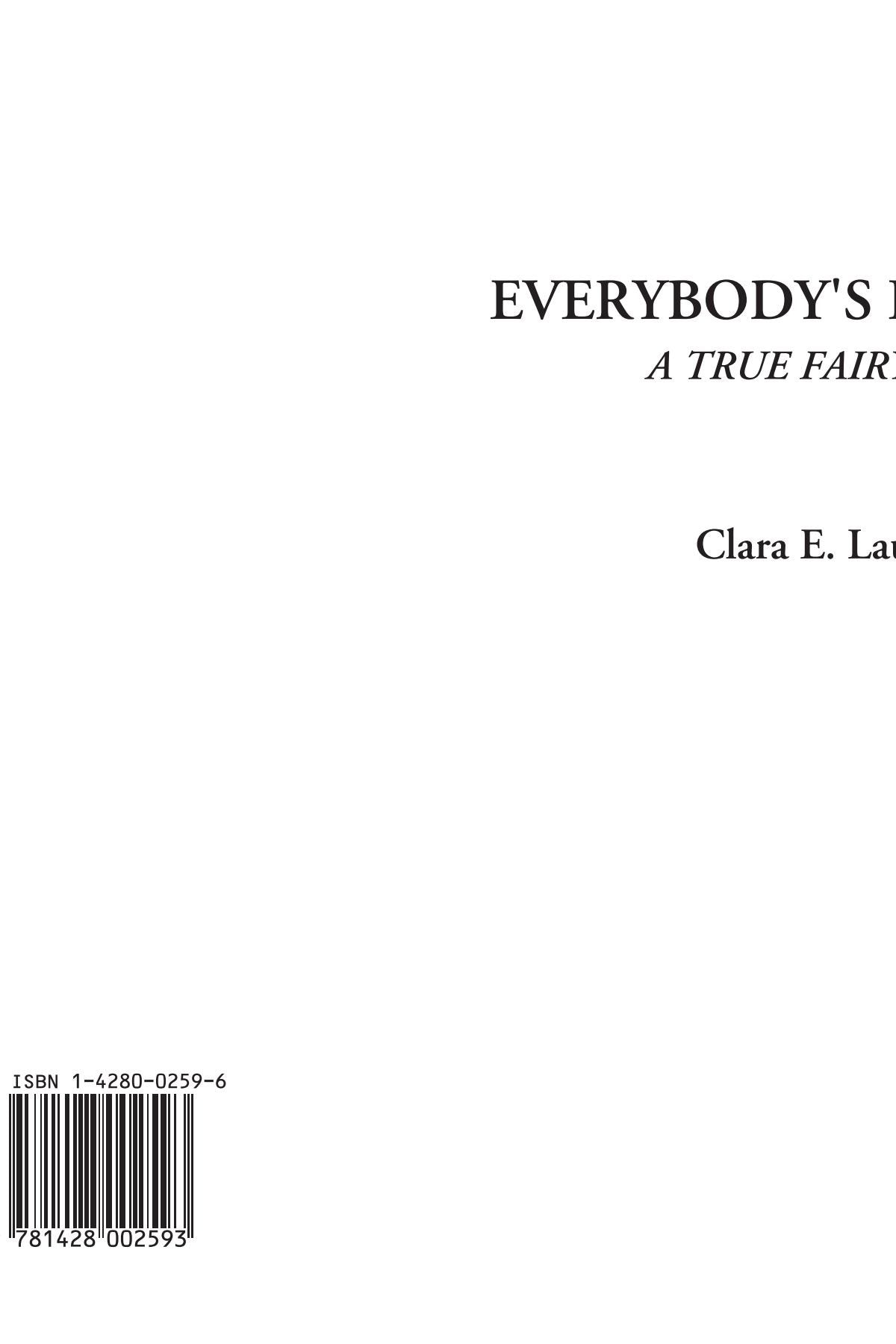 Everybody's Lonesome (A True Fairy Story) Contemporary literature