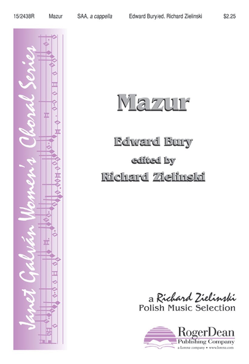 Edward Bury-Mazur-CHORAL SCORE Social Sciences