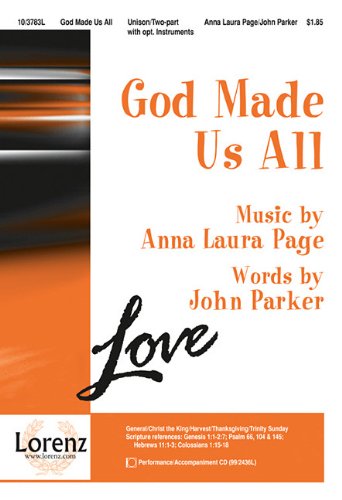 Anna Laura Page-God Made Us All-CHORAL SCORE Social Sciences