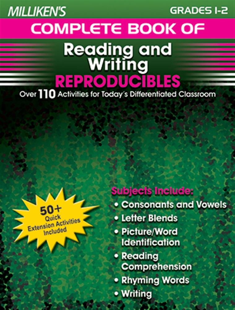 Milliken's Complete Book of Reading and Writing Reproducibles - Grades 1-2: Over 110 Activities for Today's Differentiated Classroom Foreign Languages ​​& Dictionaries