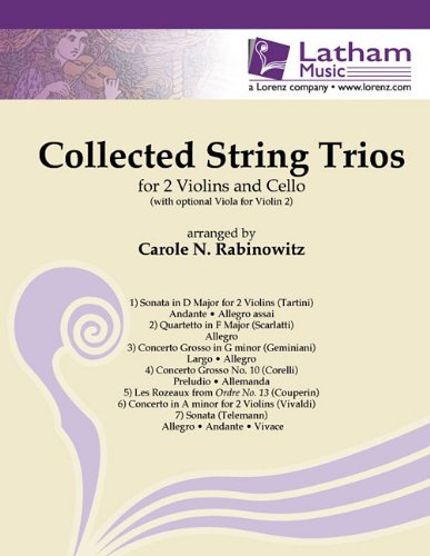 Collected String Trios for 2 Violins and Cello: With Optional Viola for Violin 2 Social Sciences