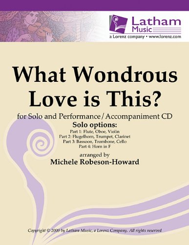 What Wondrous Love Is This? for Solo Instrument and Perf/Accomp CD Social Sciences