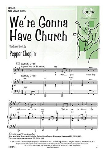 We're Gonna Have Church book
