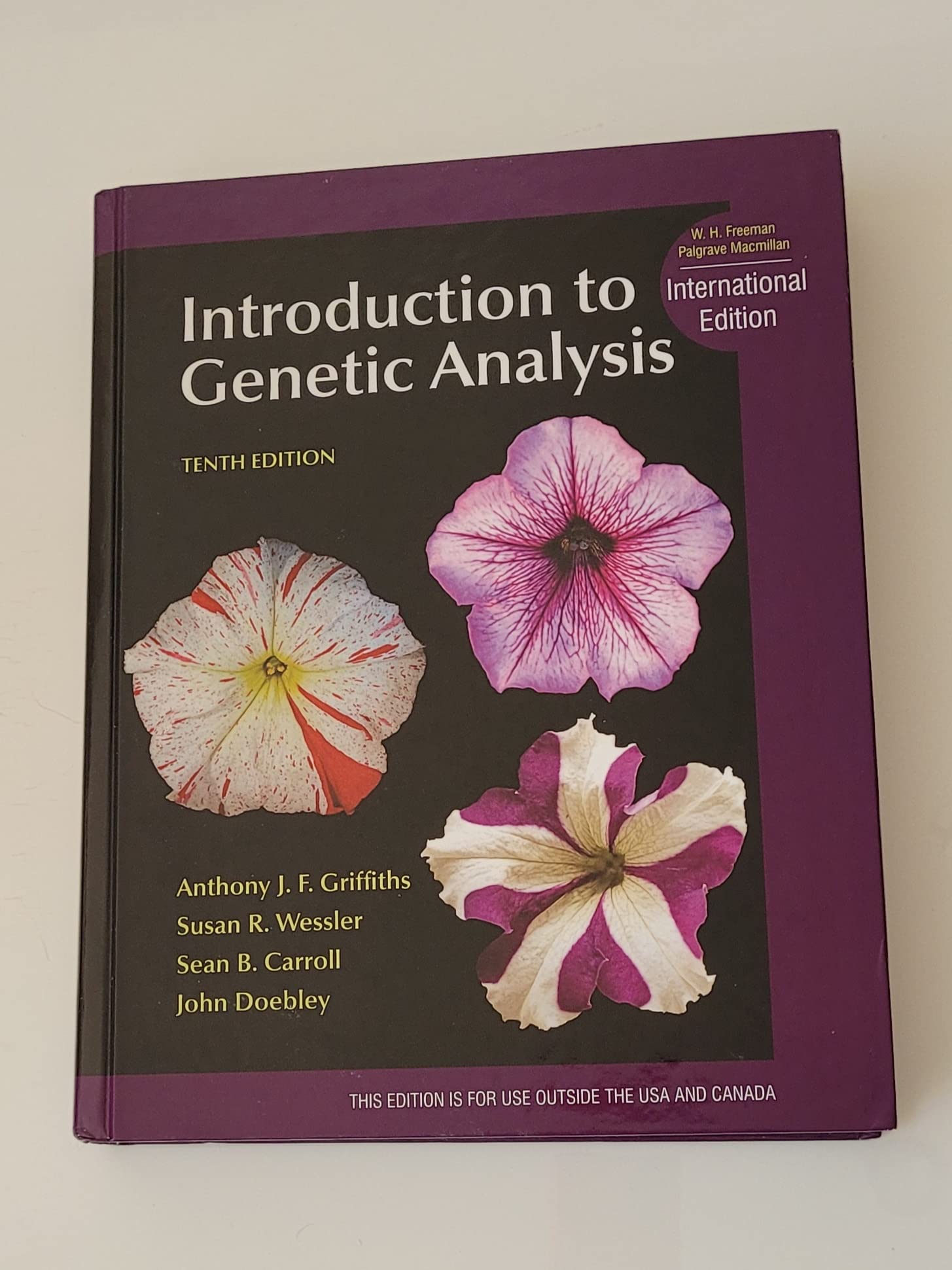 Introduction to Genetic Analysis Natural Sciences Books