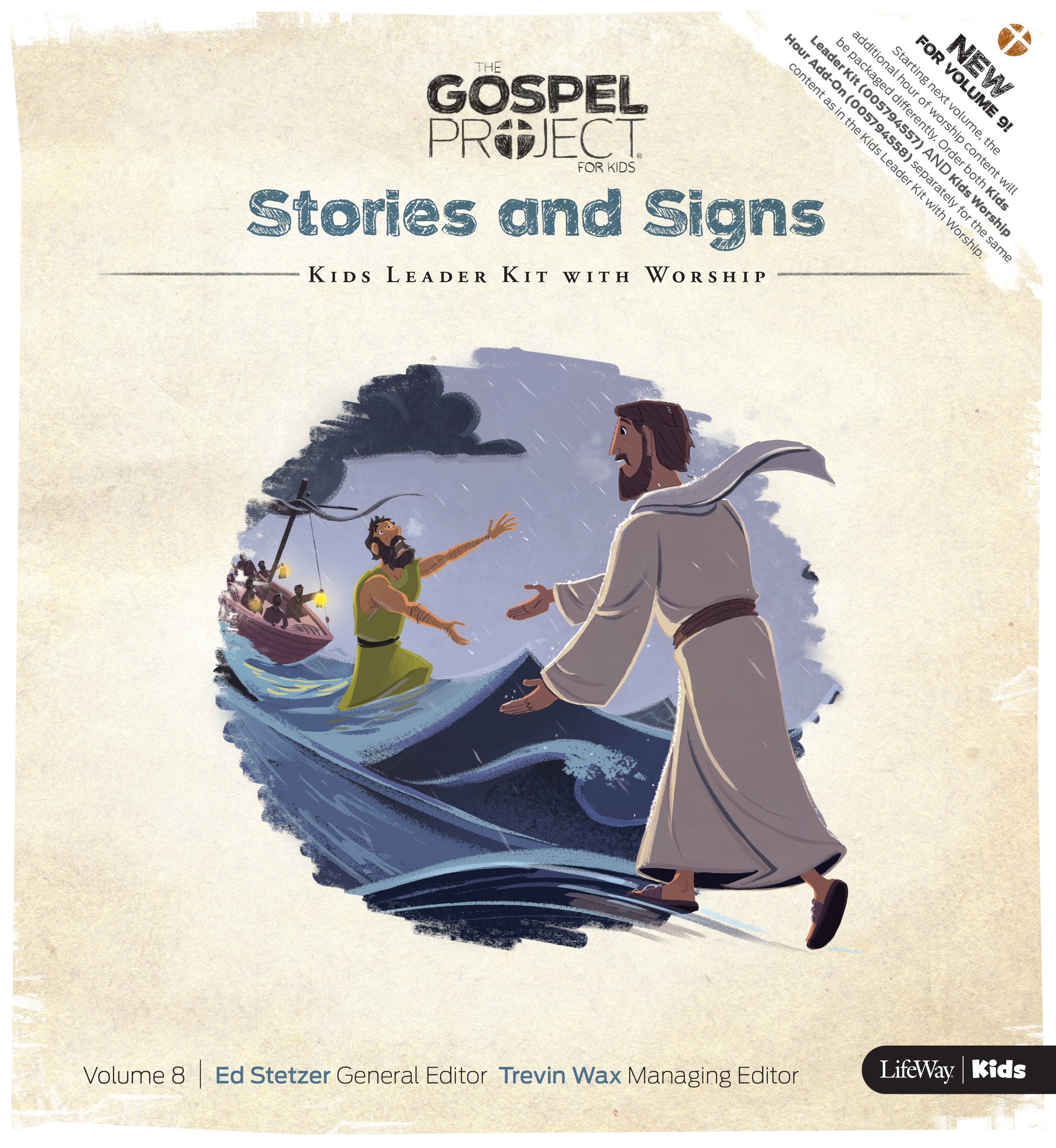 The Gospel Project for Kids: Kids Leader Kit With Worship; Stories and Signs book