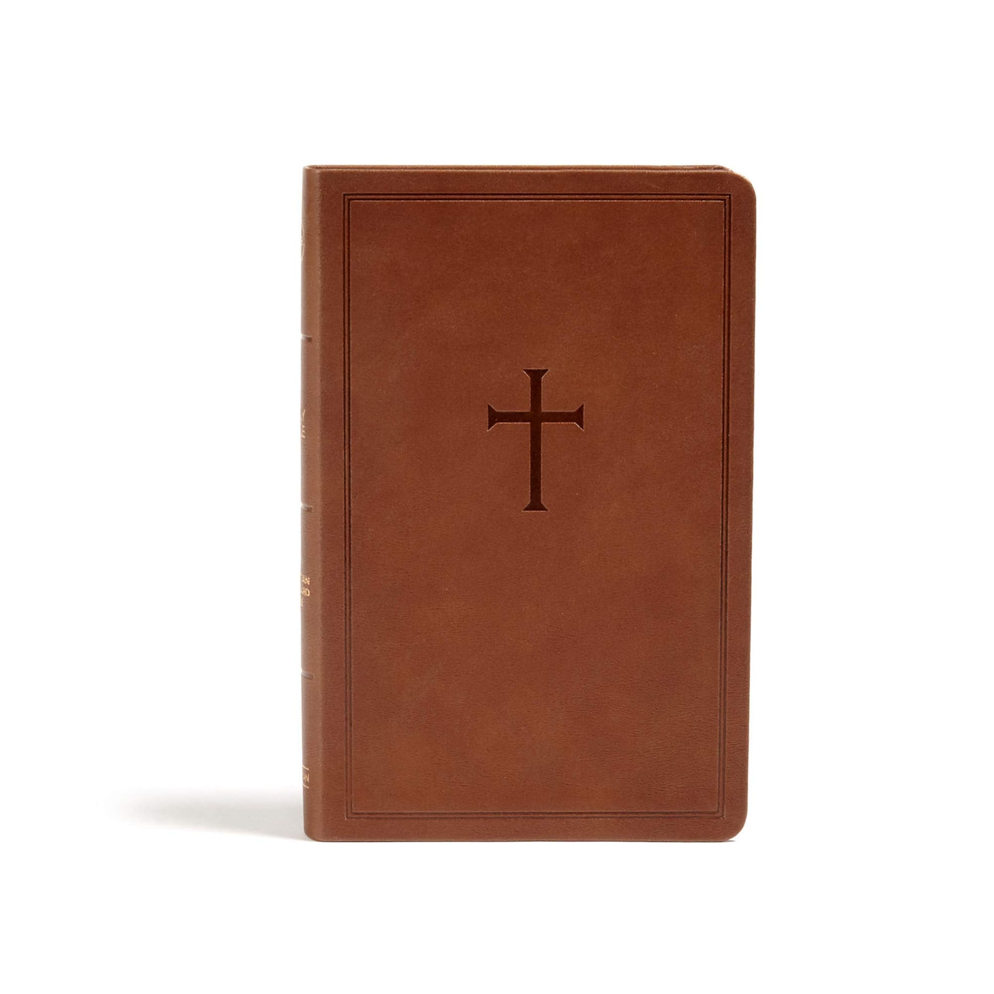 Holy Bible: Christian Standard Bible, Personal Size Bible, Brown Leathertouch Religion & Esotericism