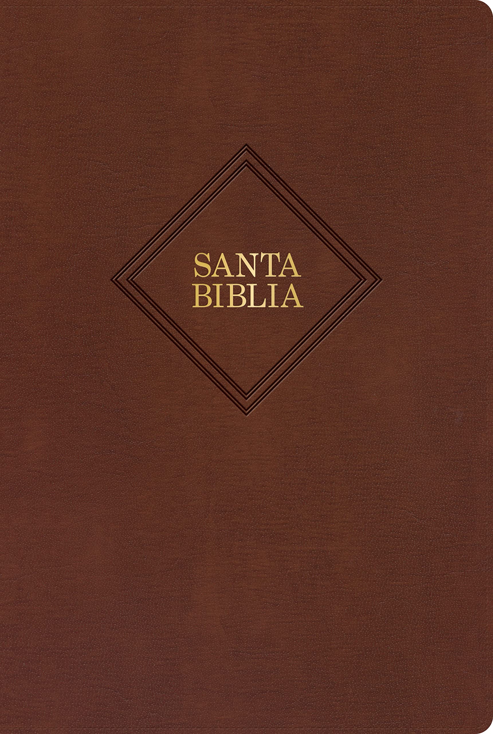 Santa Biblia: Rvr 1960 Biblia Letra Gigante, Café, Piel Fabricada 2023 Ed. Religion & Esotericism