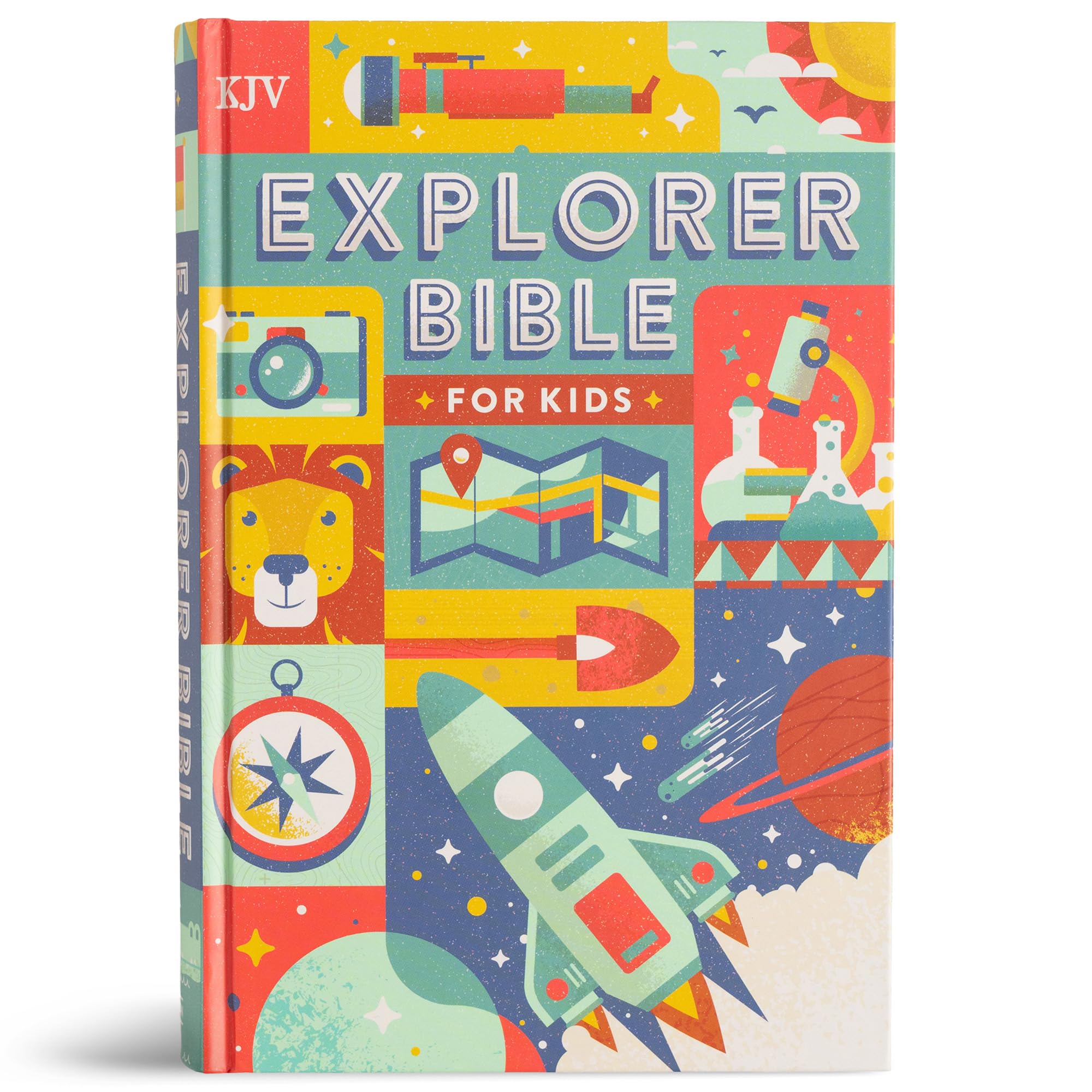 KJV Explorer Bible for Kids, Hardcover Religion & Esotericism
