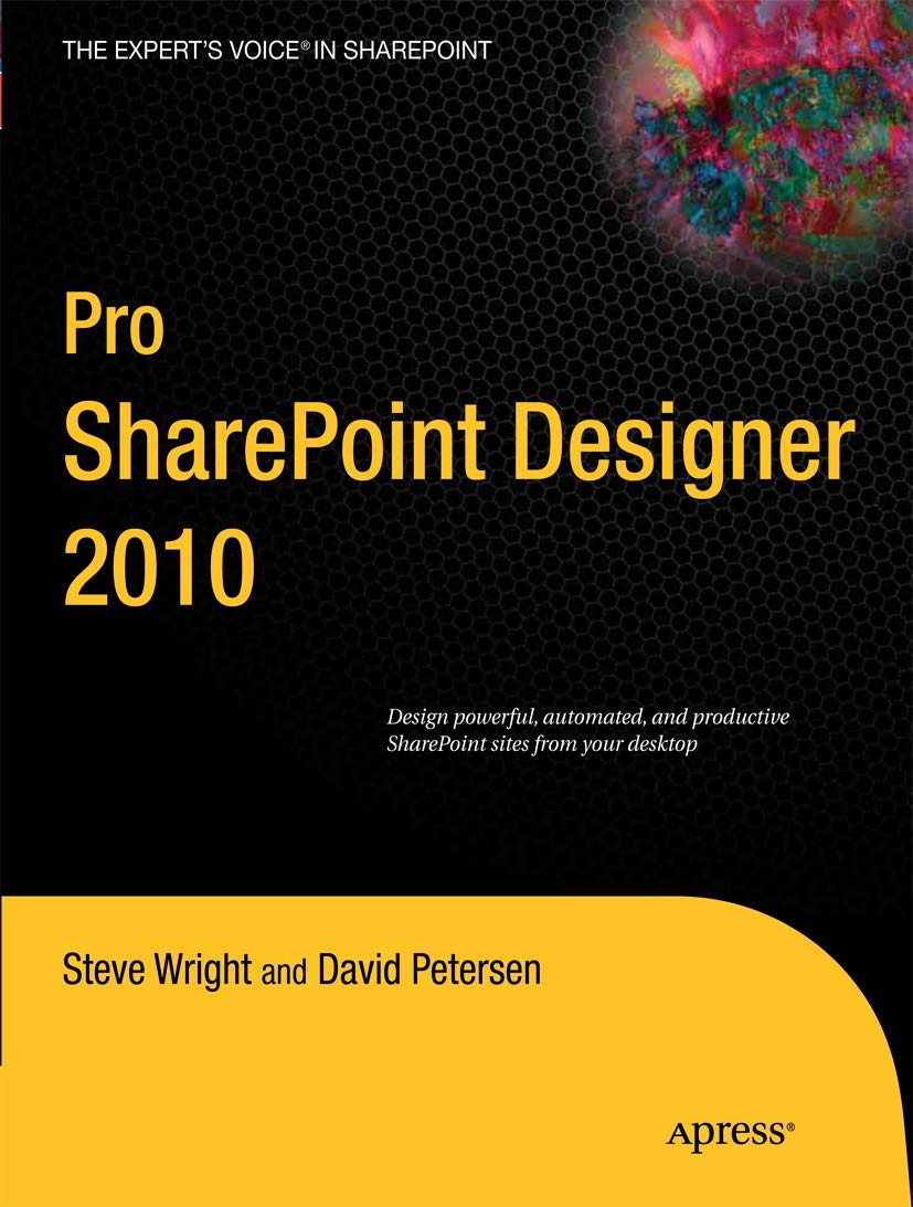 Pro SharePoint Designer 2010 book