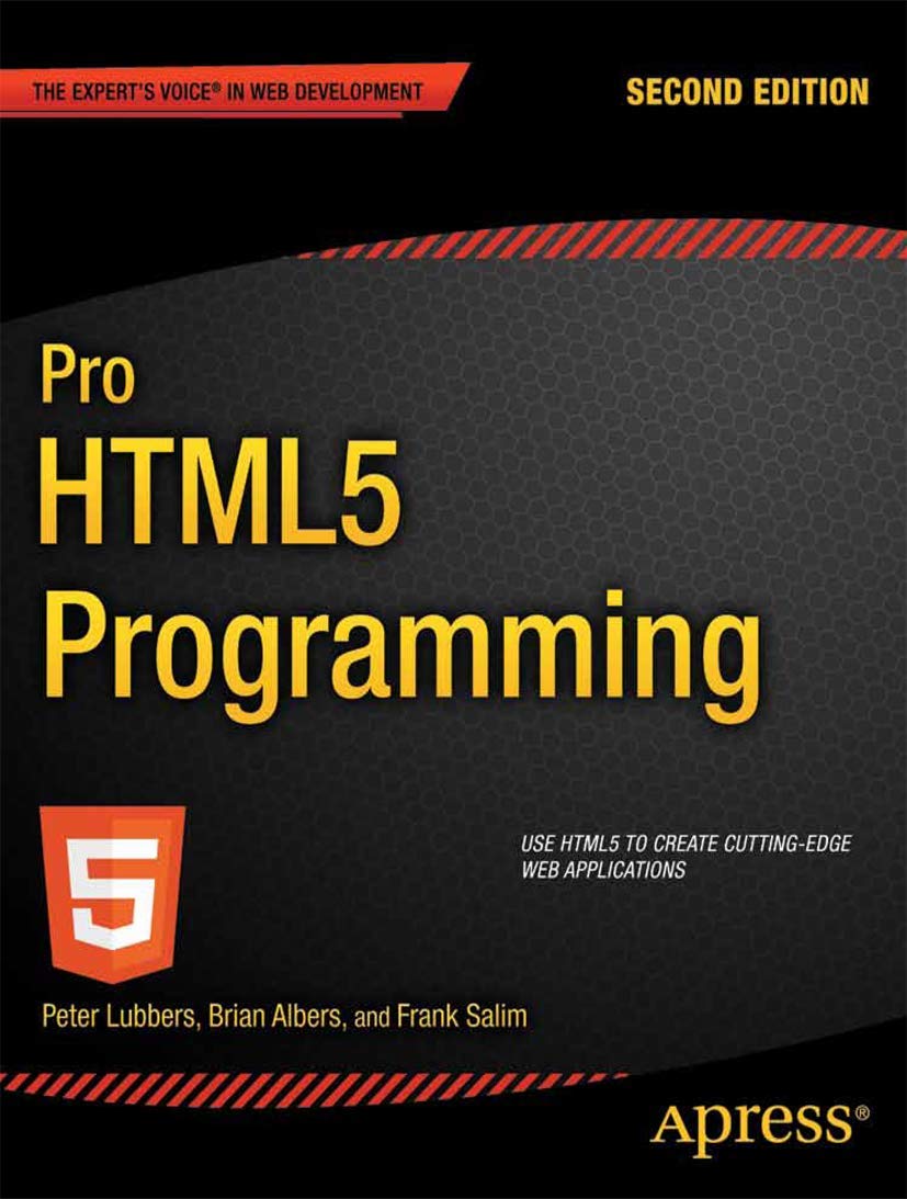 Pro HTML5 Programming Computer Science Books