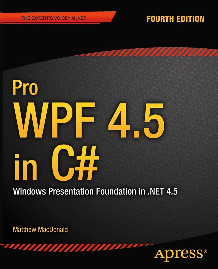 Pro Wpf 4.5 in C Computer Science