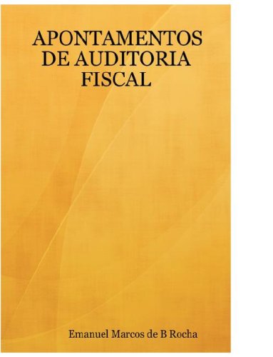 APONTAMENTOS DE AUDITORIA FISCAL Business, Finance & Career