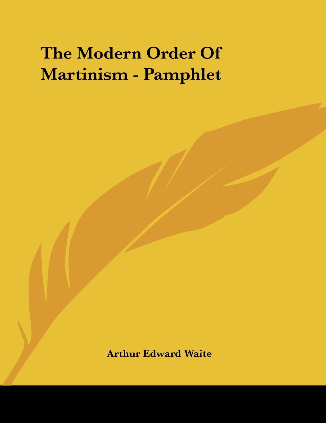 The Modern Order of Martinism Religion & Esotericism