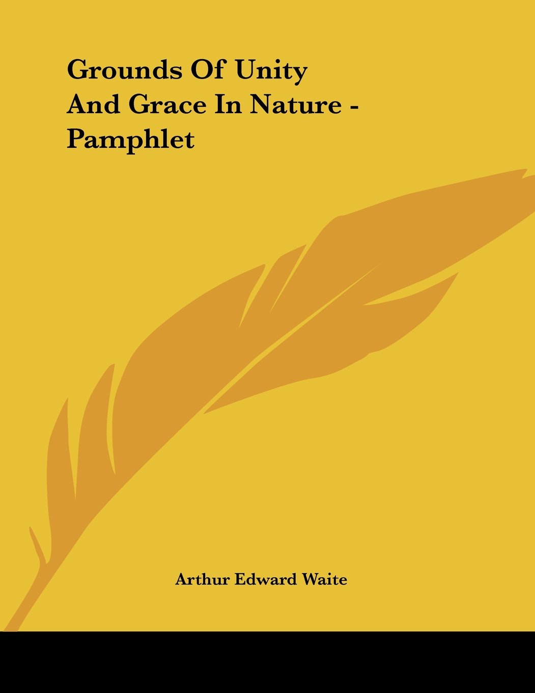 Grounds of Unity and Grace in Nature Religion & Esotericism