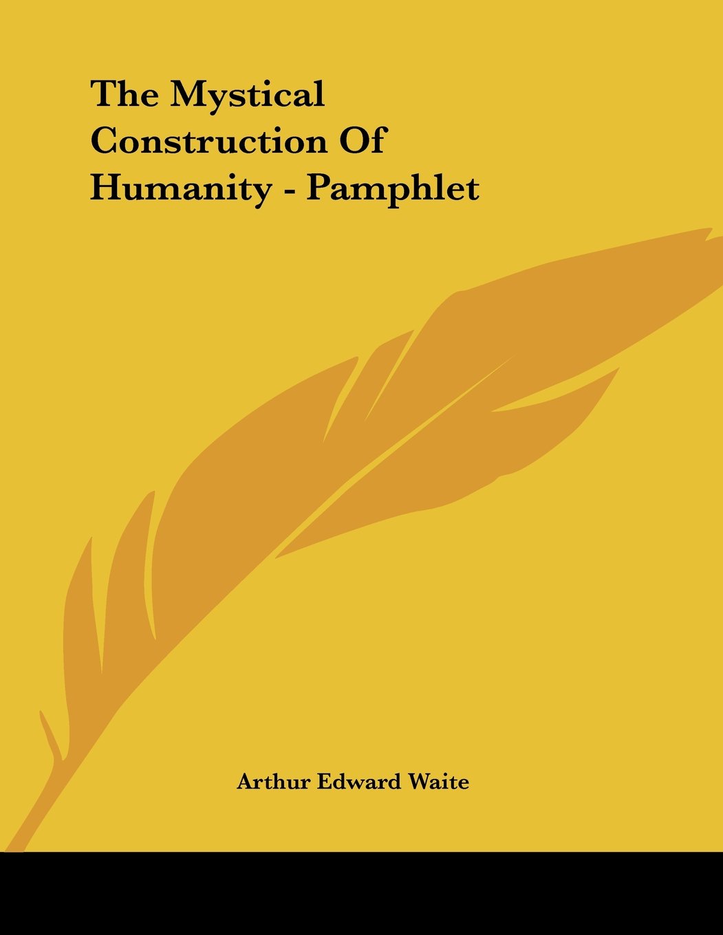 The Mystical Construction of Humanity Religion & Esotericism