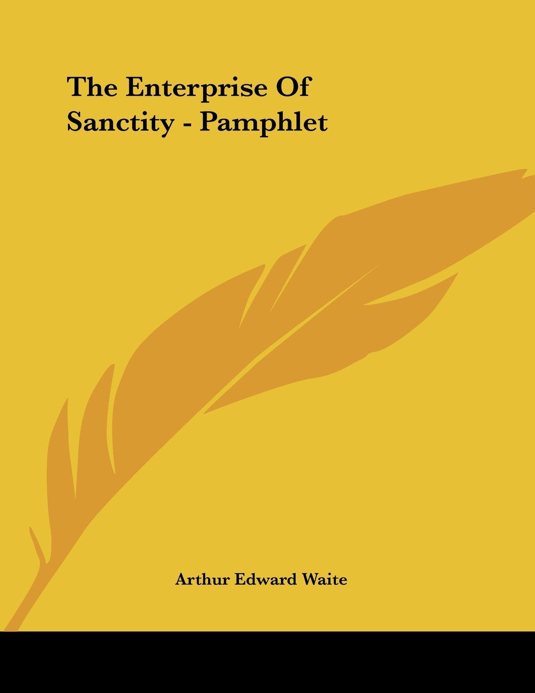 The Enterprise of Sanctity Religion & Esotericism