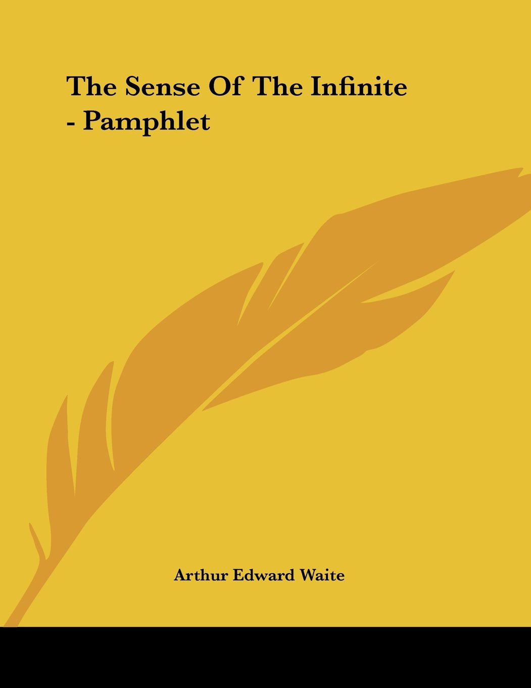 The Sense of the Infinite Religion & Esotericism