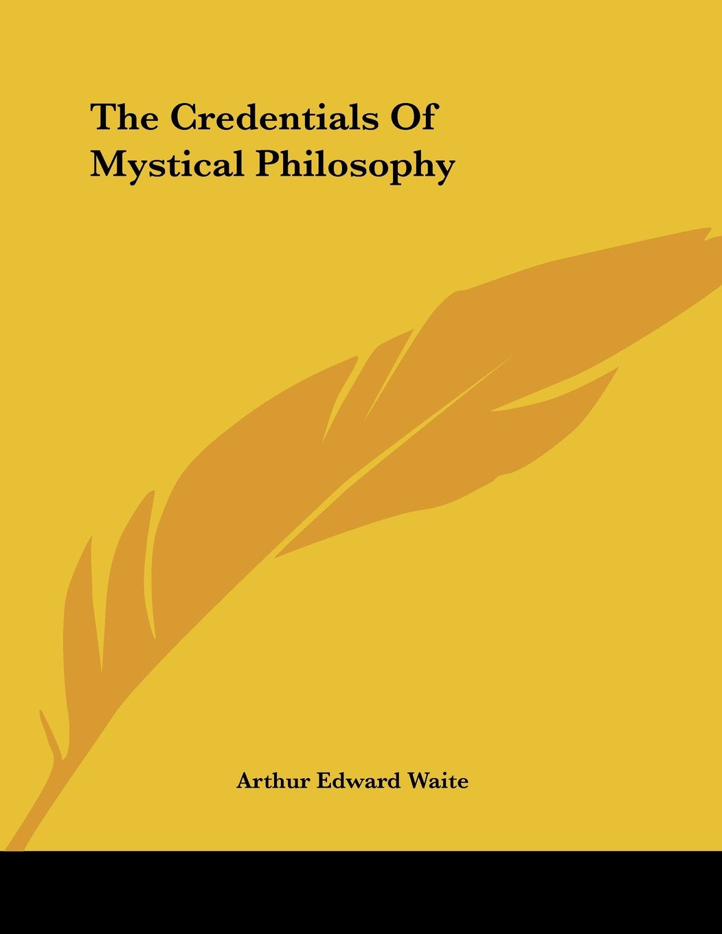 The Credentials of Mystical Philosophy Religion & Esotericism