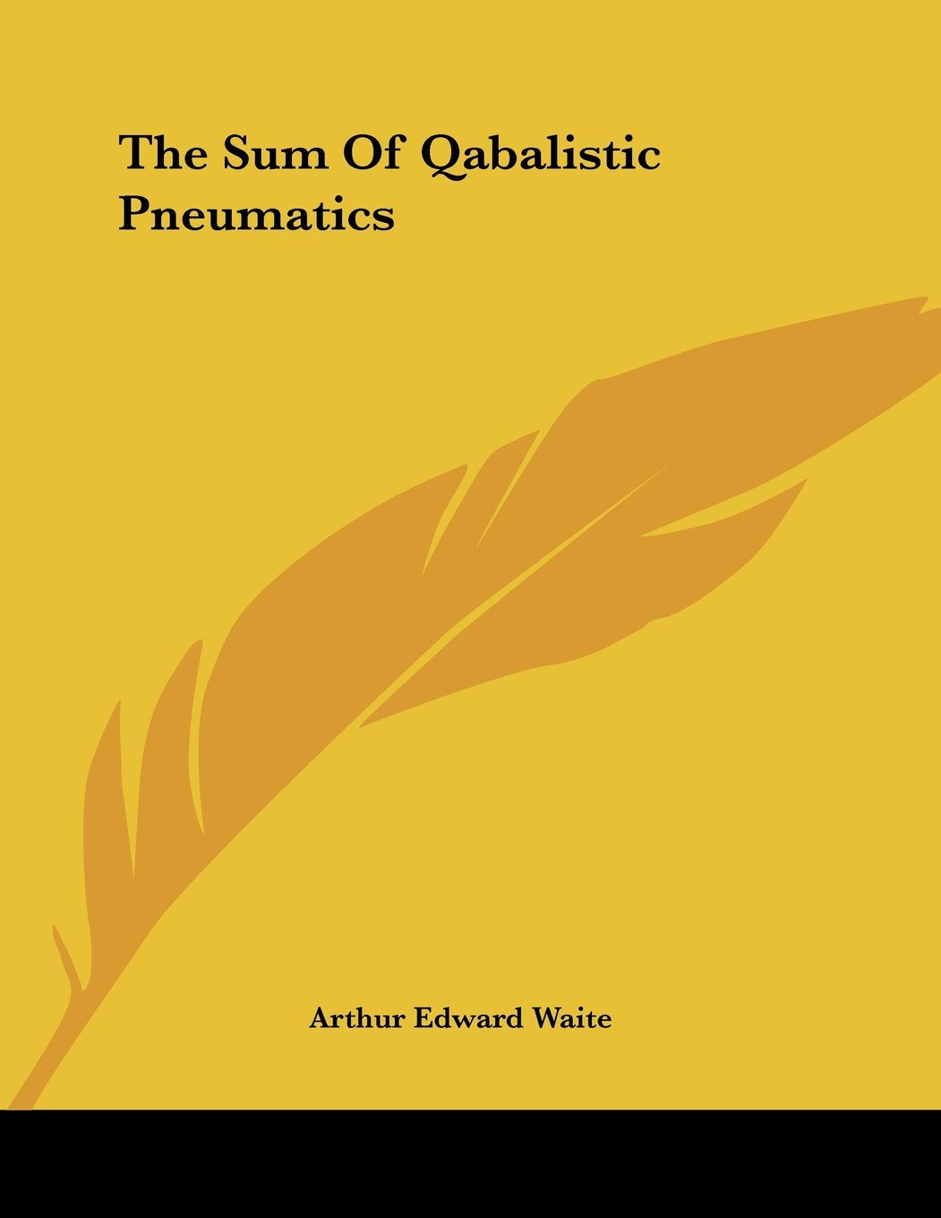 The Sum of Qabalistic Pneumatics Religion & Esotericism