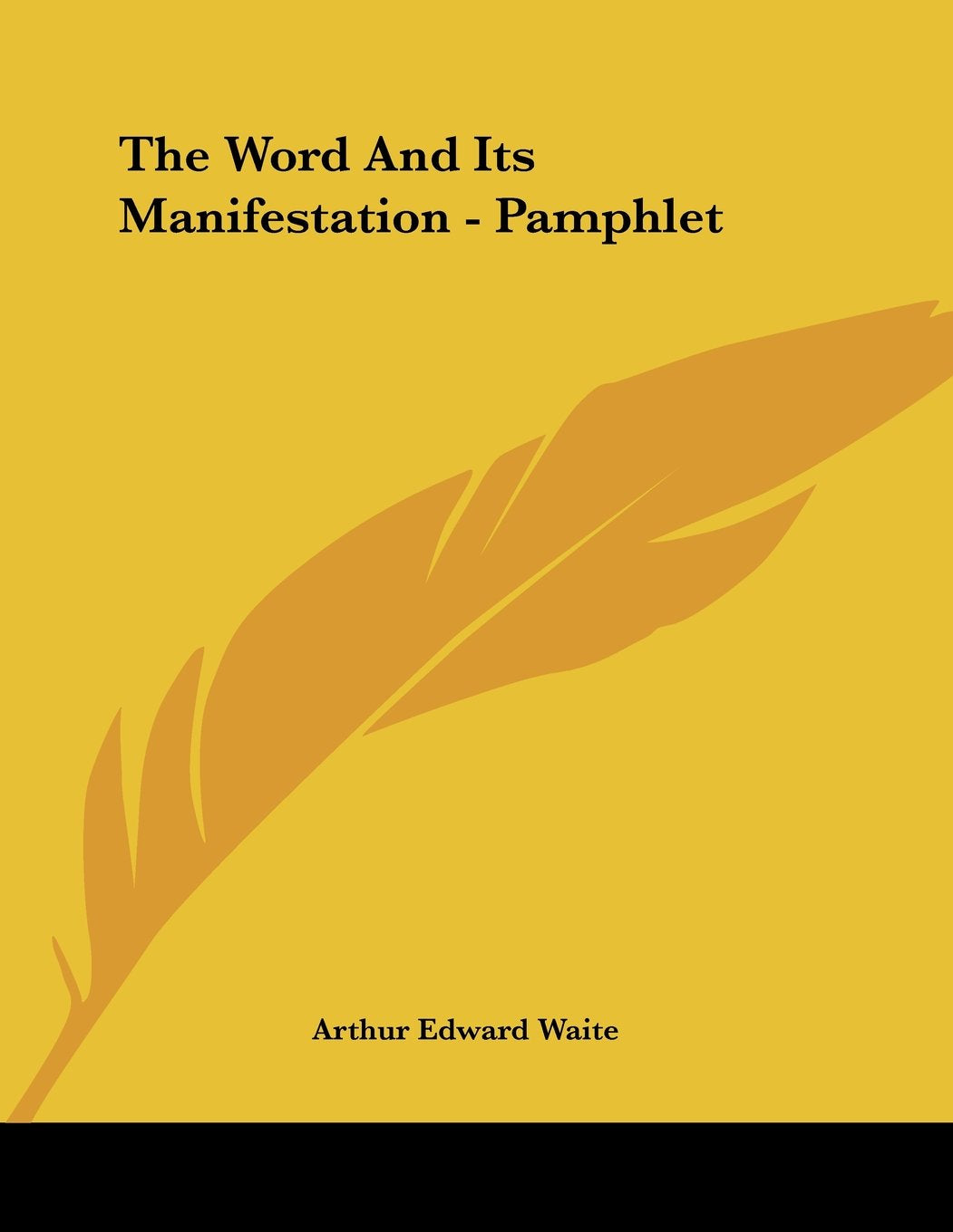 The Word and Its Manifestation Religion & Esotericism