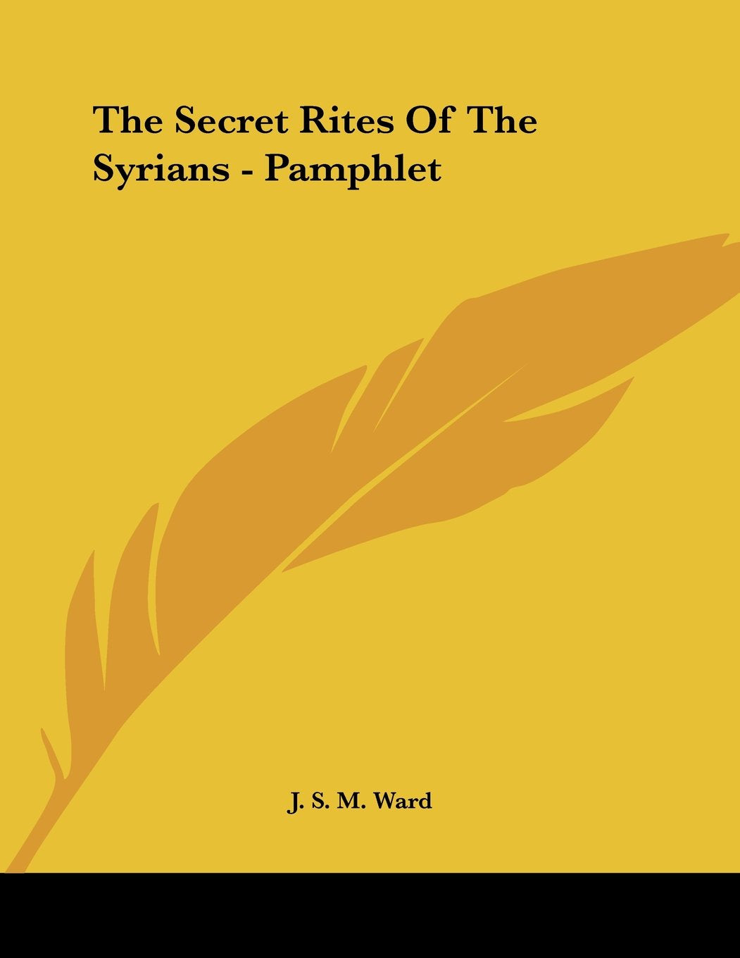 The Secret Rites of the Syrians Books