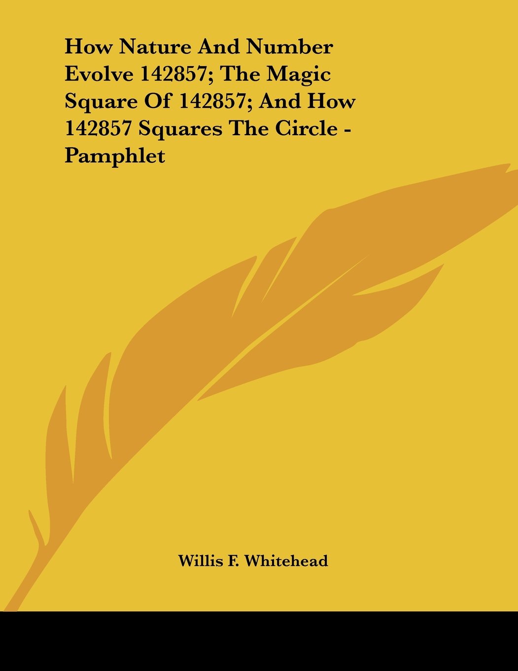 How Nature and Number Evolve 142857; The Magic Square of 142 Books