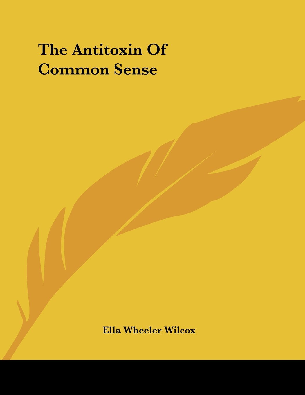 The Antitoxin of Common Sense Books