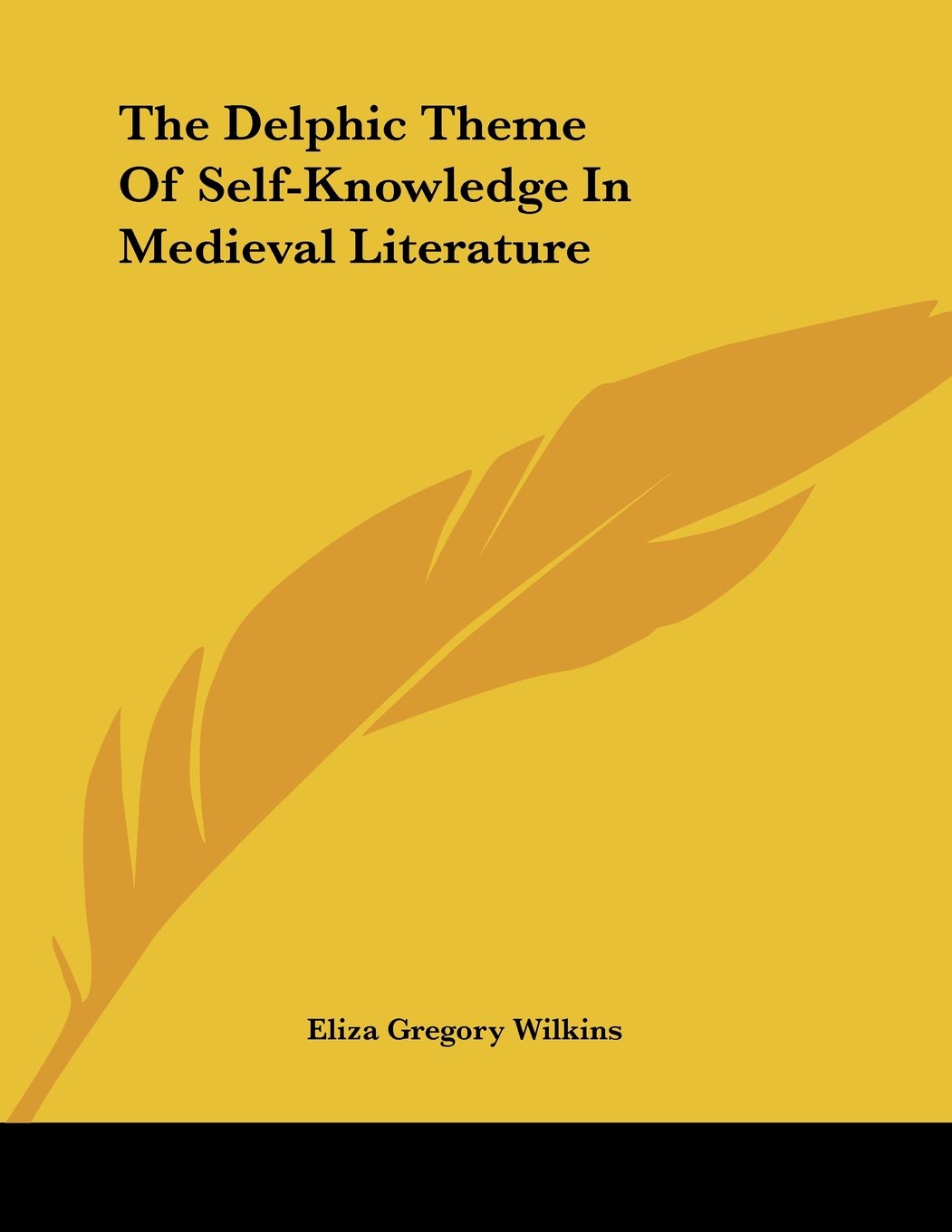 The Delphic Theme of Self-knowledge in Medieval Literature Books