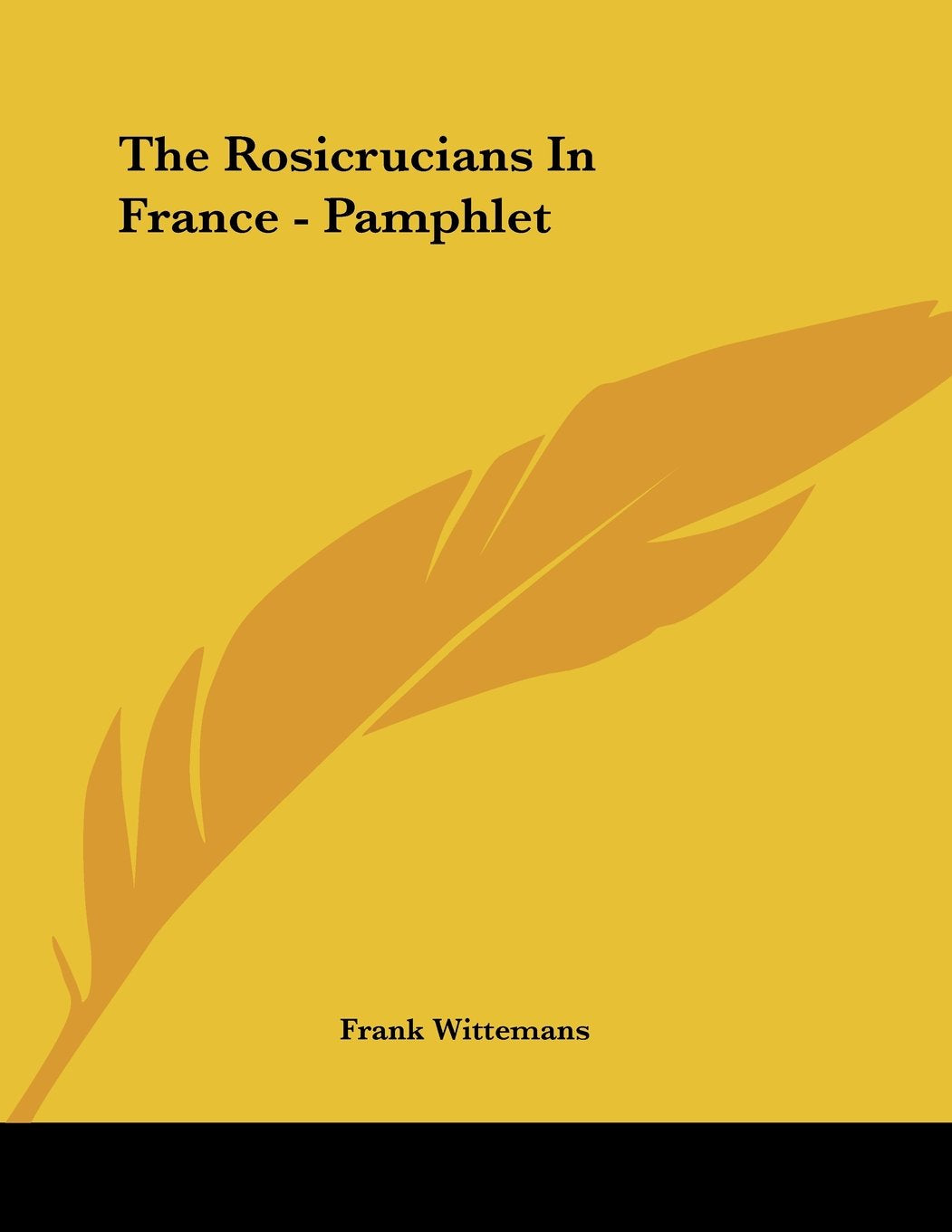 The Rosicrucians in France Books