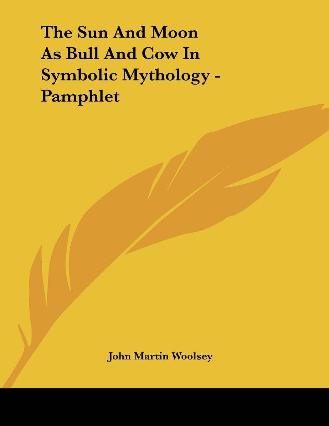The Sun and Moon As Bull and Cow in Symbolic Mythology Books