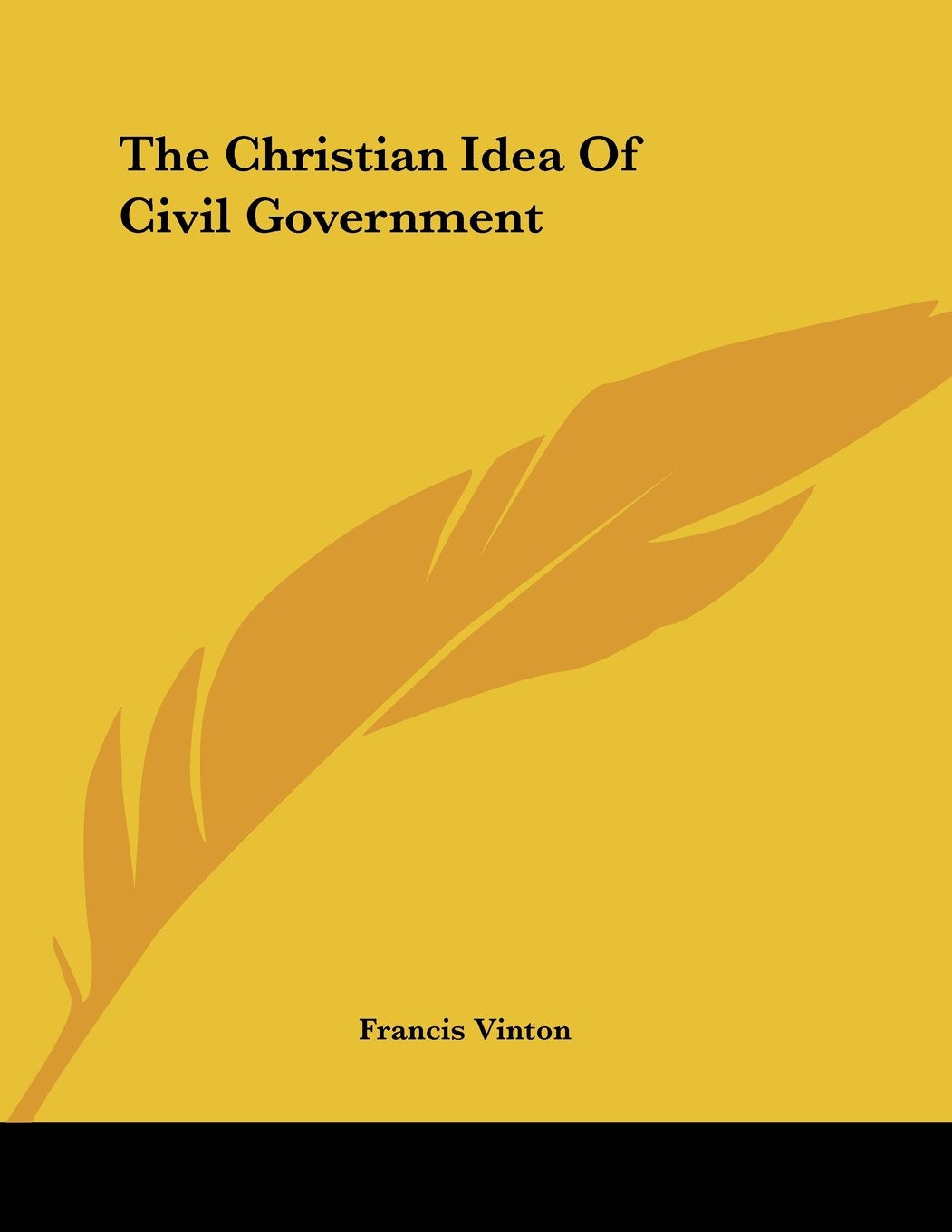 Christian Idea of Civil Government Books