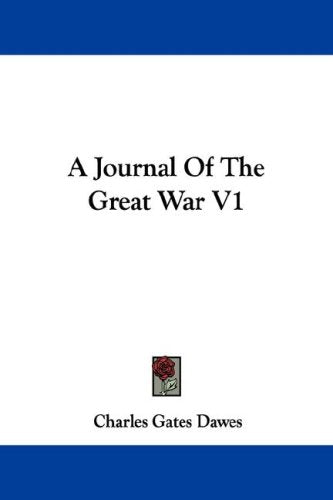 A Journal of the Great War Books