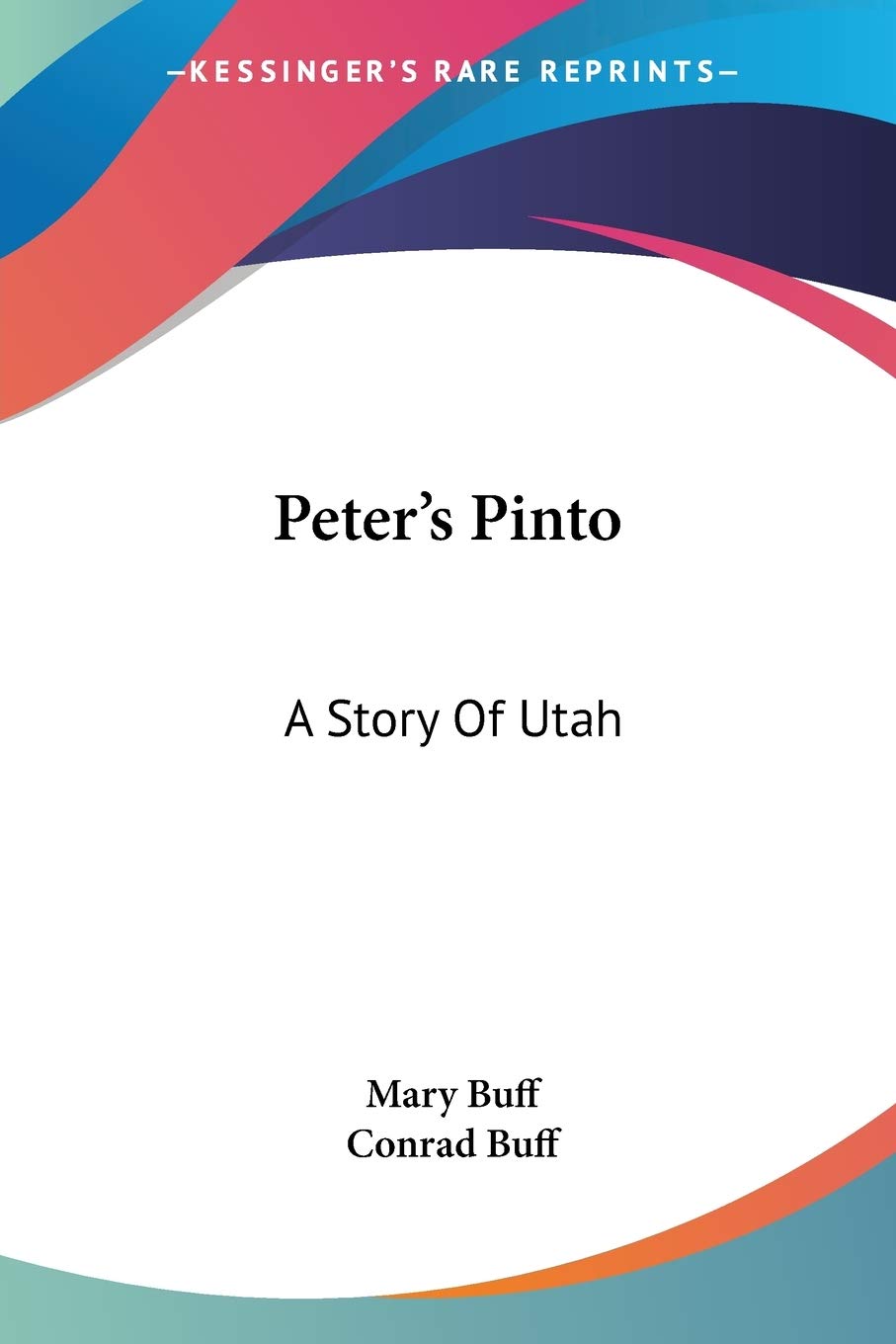 Peter's Pinto: A Story of Utah Non-fiction