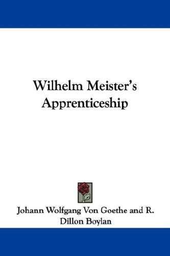 Wilhelm Meister's Apprenticeship Contemporary literature