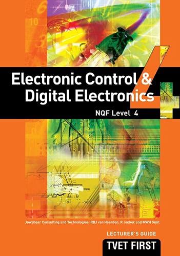 Electronic Control & Digital Electronics NQF4 Lecturer's Guide book