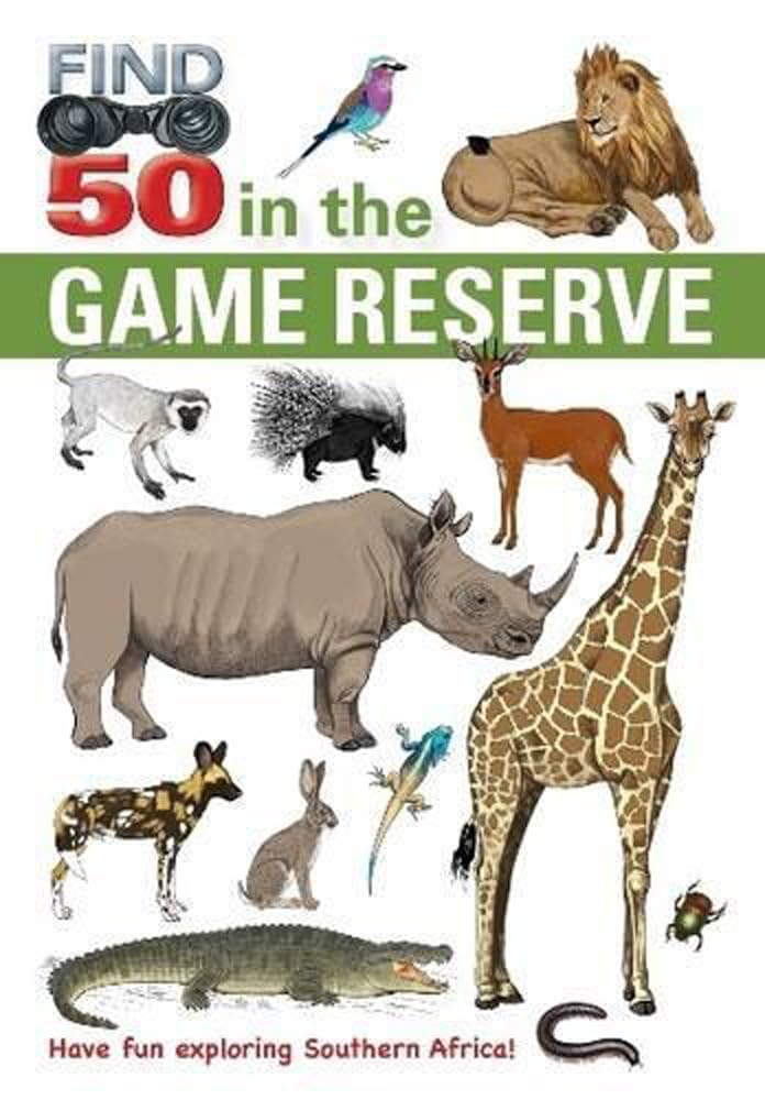Find 50 in the Game Reserve: Have fun exploring Southern Africa! Maps & Plans