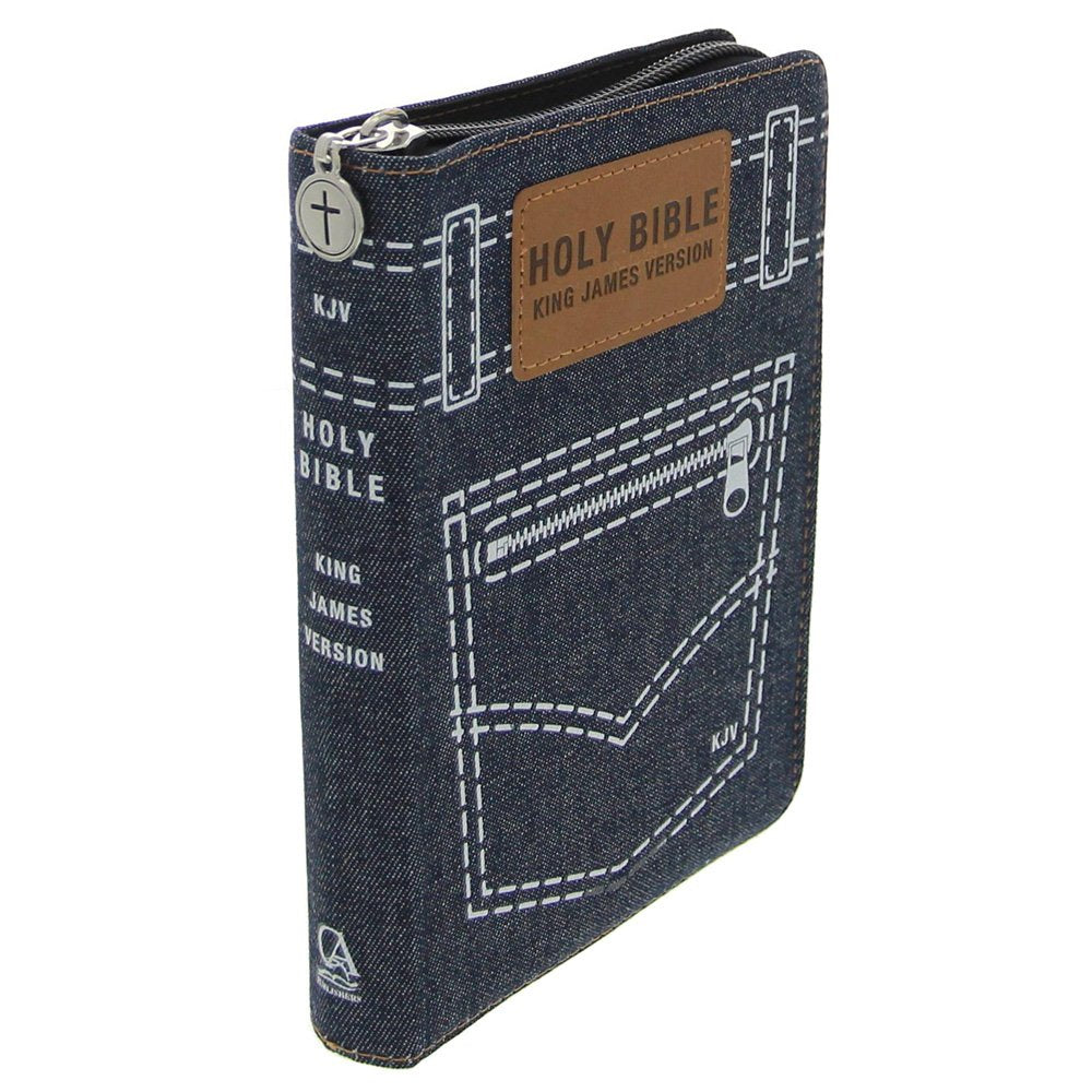 Product Image: Holy Bible: KJV Pocket Edition: Zippered Denim