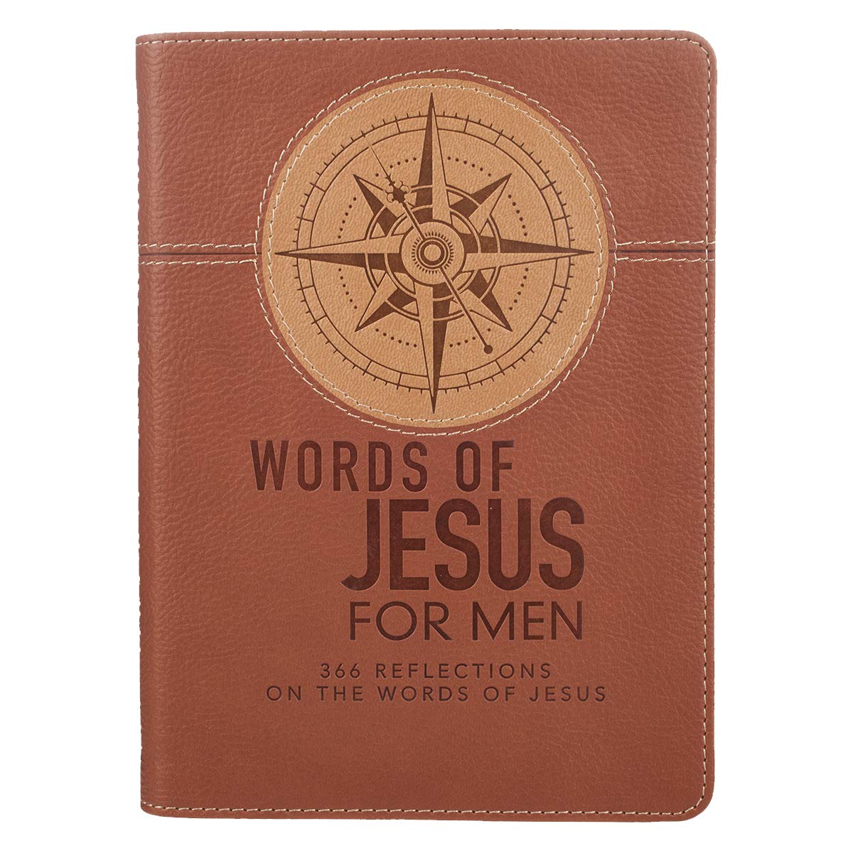 Lux-Leather Brown - Words of Jesus for Men Film, Art & Culture