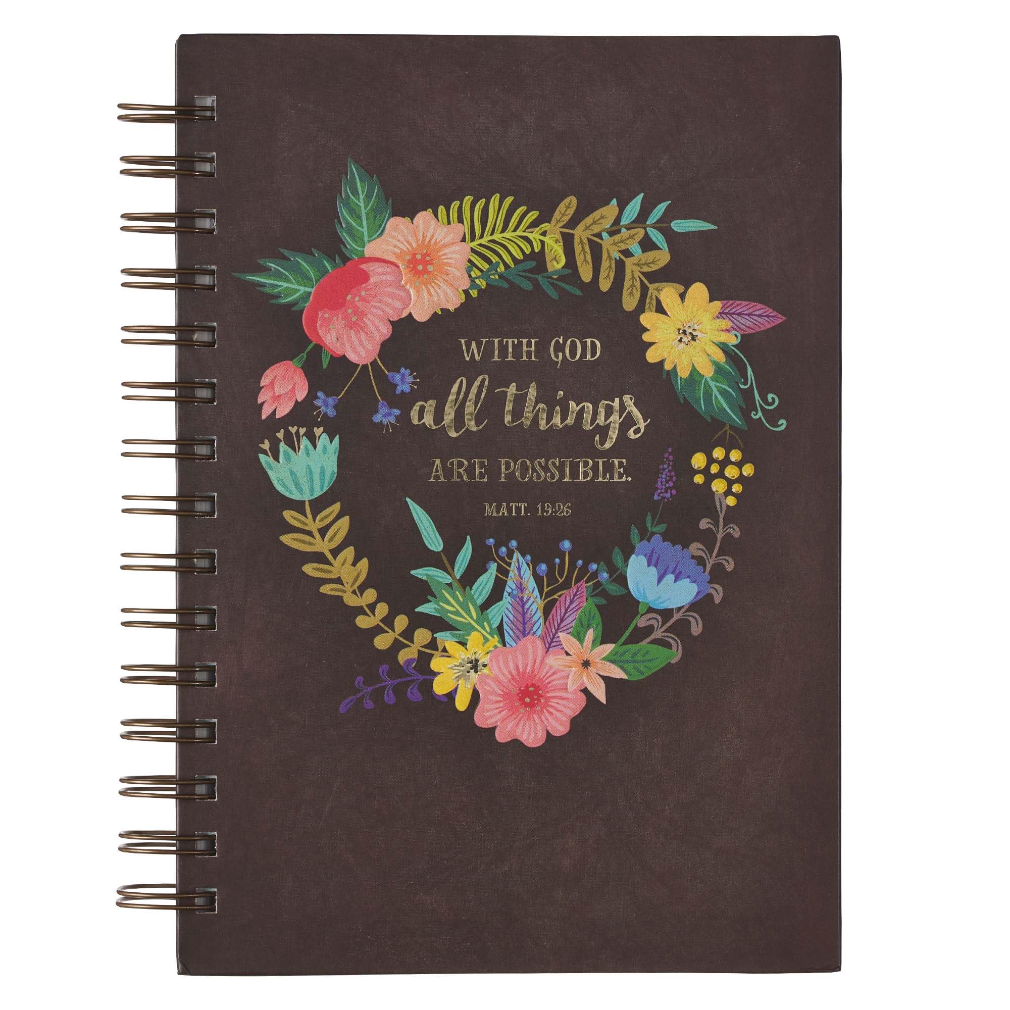 Journal Wirebound W/God All Th Social Sciences