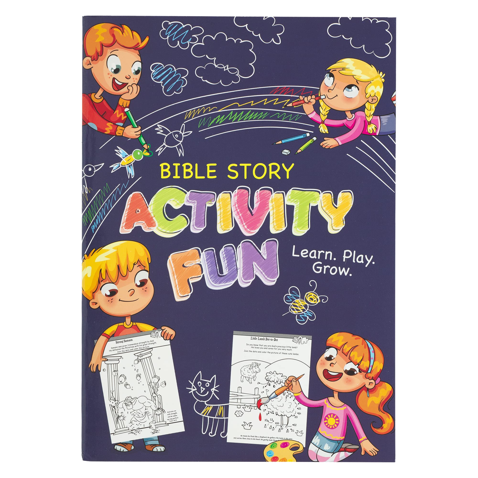 Book Softcover Bible Story Activity Fun Social Sciences