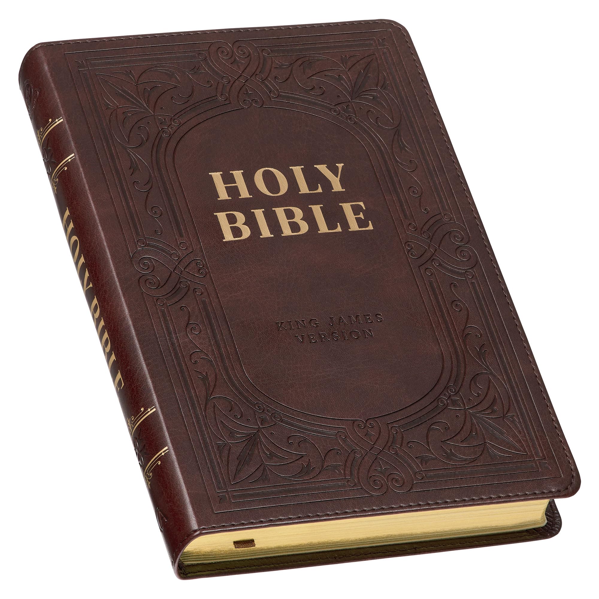 KJV Gift Edition Bible Dark Brown Film, Art & Culture