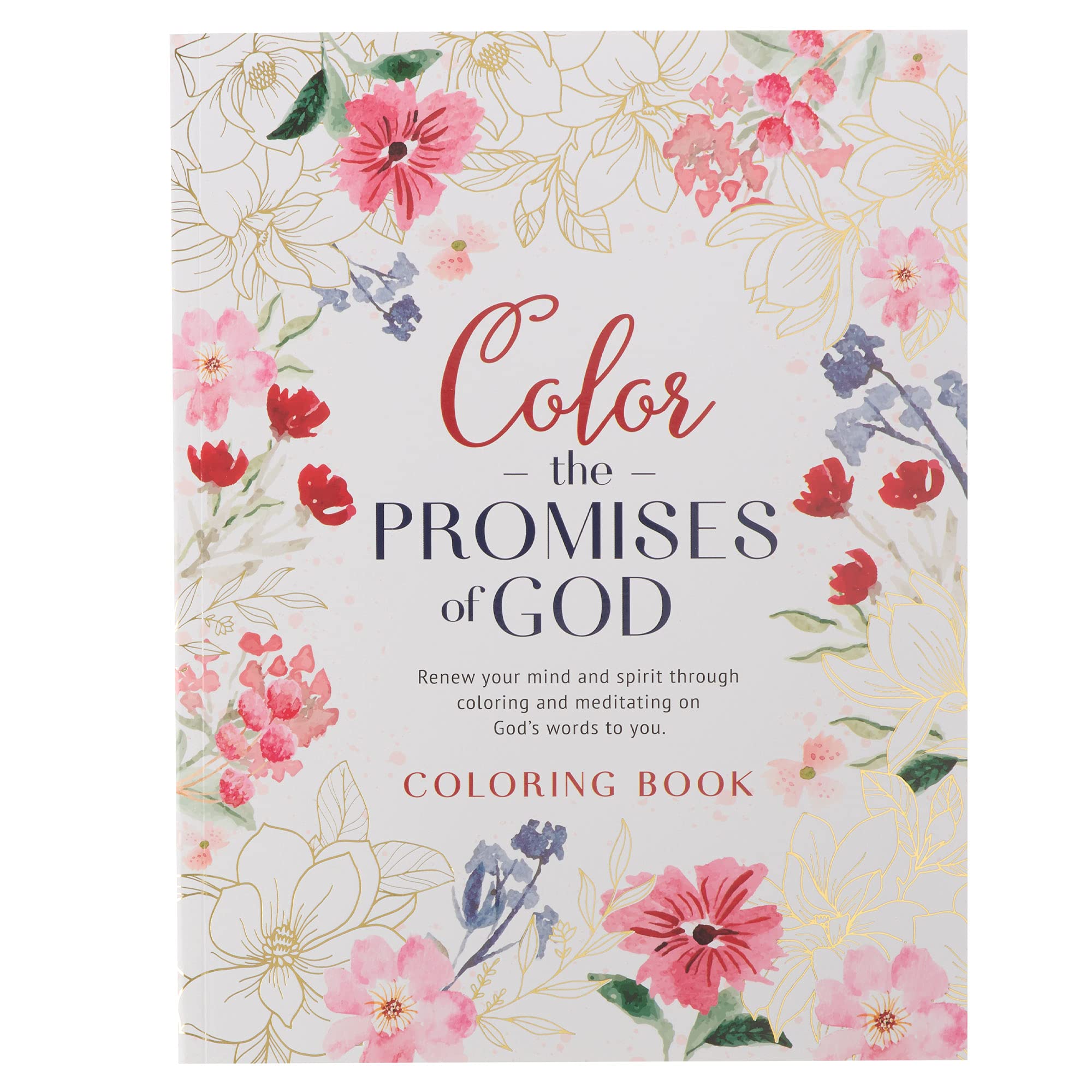 Coloring Book Color the Promises of God - Renew Your Mind and Spirit Through Coloring and Mediation on God's Words to You Religion & Esotericism