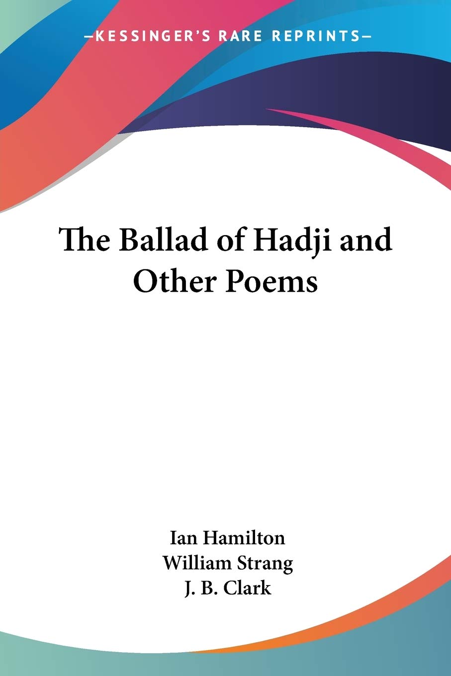 The Ballad of Hadji and Other Poems Poetry