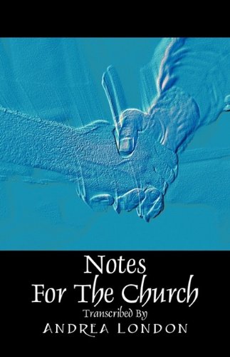 Product Image: Notes for the Church: Transcribed by