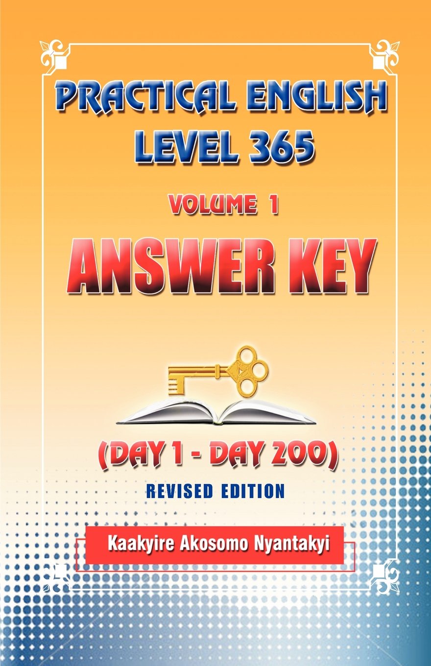 Practical English Level 365 Volume 1 Answer Key General education